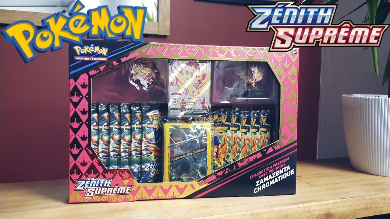 Cartes Pokémon - Coffret Ultra Premium – Zamazenta Chromatique - Zénith  Sûpreme 