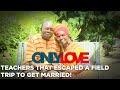 Meet Justus & Apondi Nyang'aya' ~ School Teachers That Escaped A Field Trip To Get Married! 😍