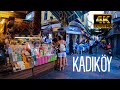 Istanbul Kadıköy Evening Walk in 4k! Summer 2021