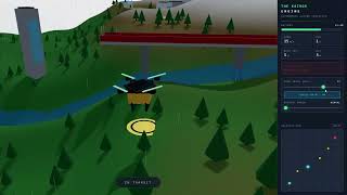 The Kairos Engine — 3D Drone Delivery Simulation