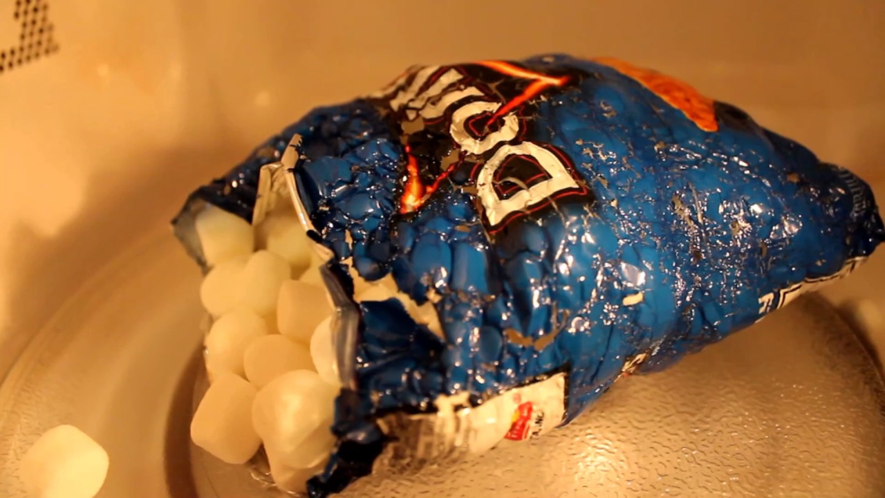 DO NOT MICROWAVE CHIP BAGS!!!!!! YouTube
