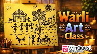 How to Draw Warli Art ✨ Step-by-Step for Beginners