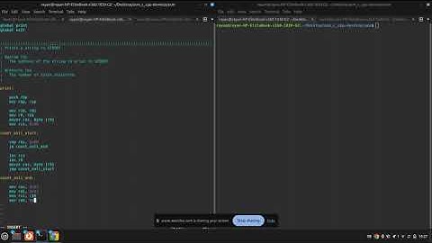 x86_64 Assembly Tutorial 01 -- Hello World