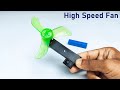 How To Make Simple Powerful Hand Fan Rechargeable From DC Motor at Home | Diy Mini Fan