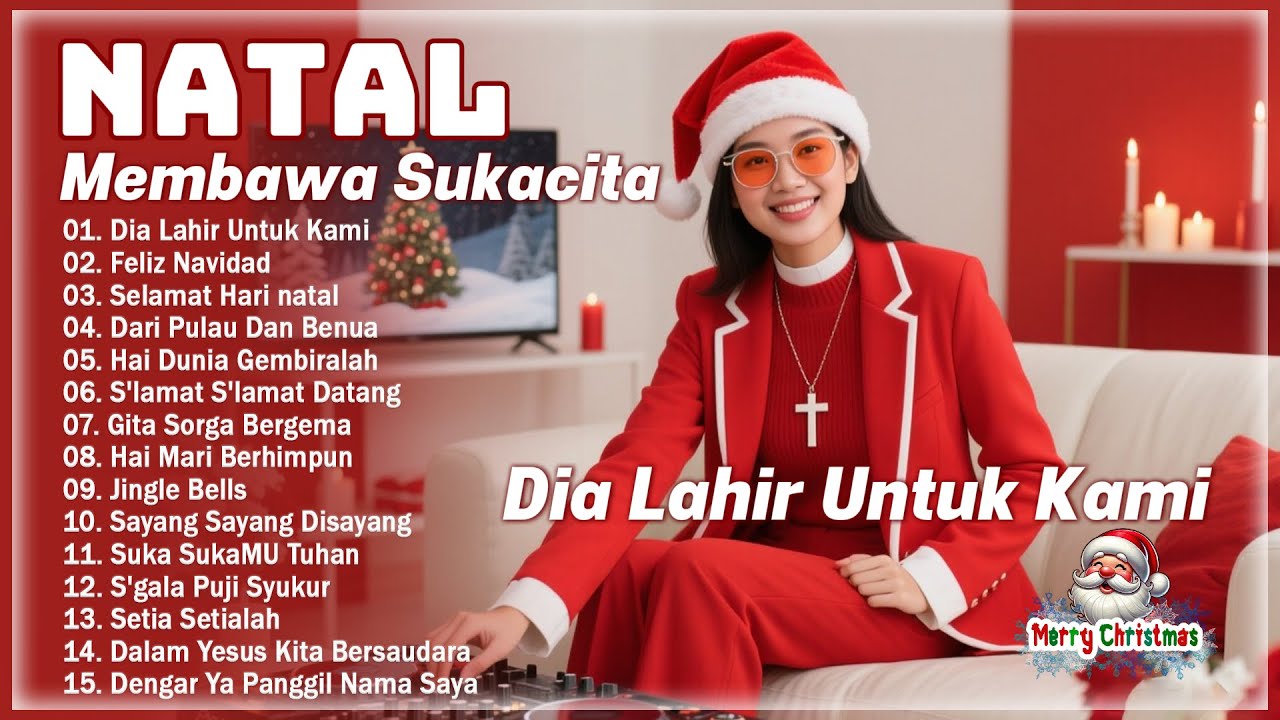 LAGU NATAL Paling Sejuk Dihati ❤️ Memberi Kedamaian Dan Sukacita ❤️ Musik Natal Penguat Iman