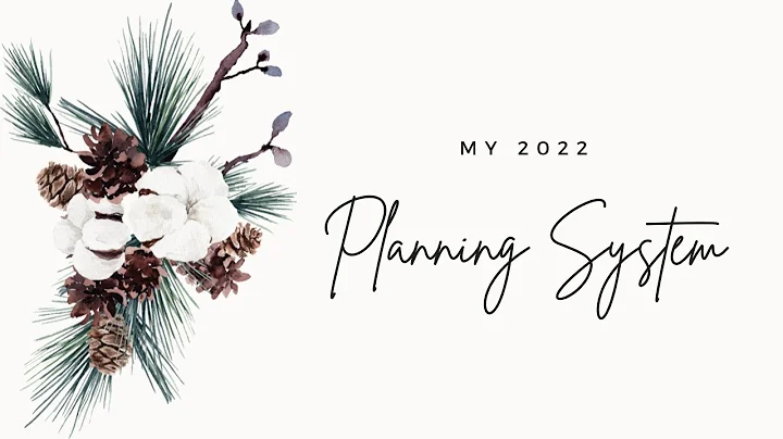2022 Planning System - College Classes Included!