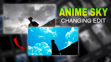 Turn Boring Skies into ANIME MAGIC 🌤 | Epic Sky Replacement Edit Tutorial | CapCut