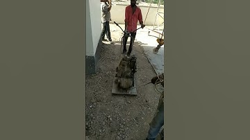 Soil pressing machine works