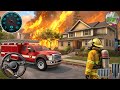 Fire Truck City Rescue Simulator - US 911 Emergency Ambulance Driving 3D : Android Gameplay