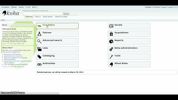 KOHA Circulation