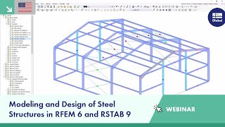 Modeling and Design of Steel Structures in RFEM 6 and RSTAB 9 screenshot 4