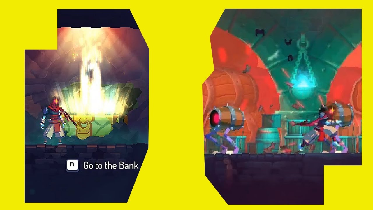 The Bank and Derelict Distillery | Dead Cells |