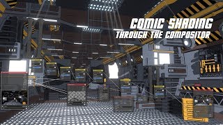 Comic Shading using the Compositor in Blender @PCaggegi