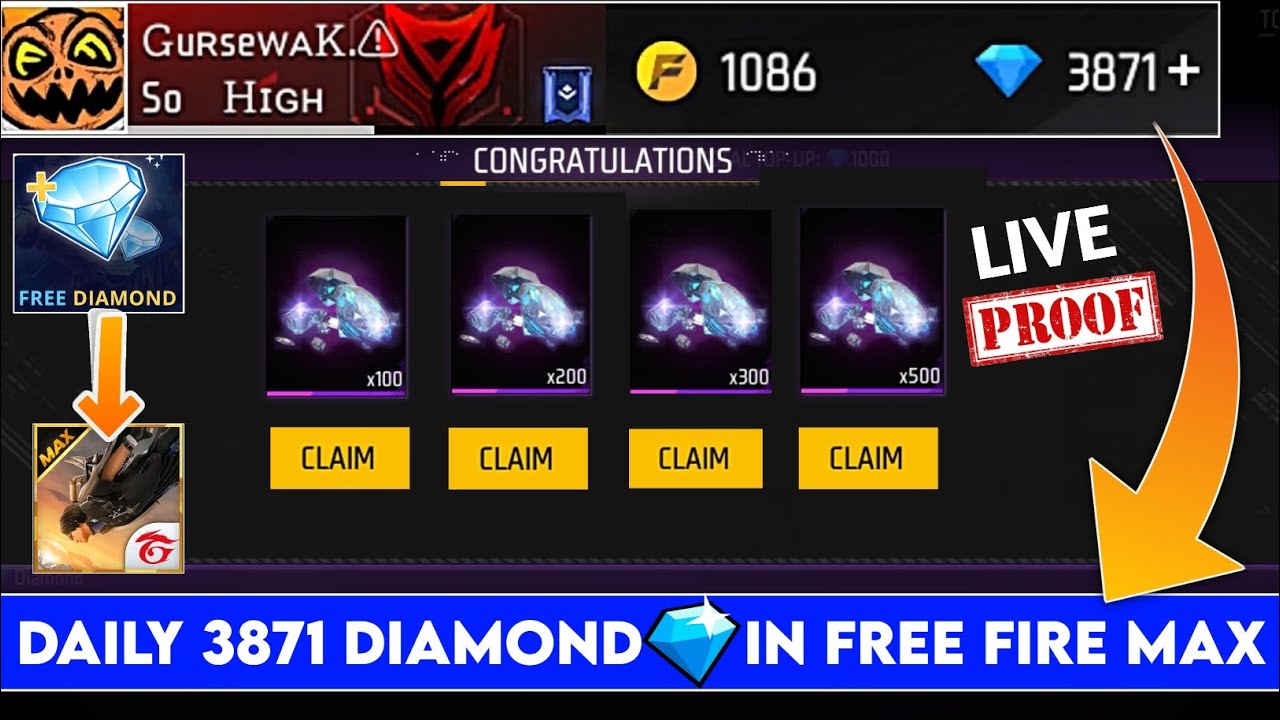 Free Fire Max Diamond Hack (Free Tool 99999) » BihariRockers in 2023