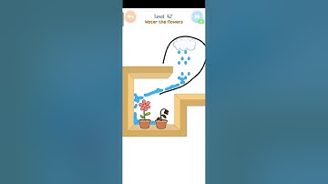 Watering Puzzle Level 42 Water the flowers WEEGOON #puzzlegame #level42
