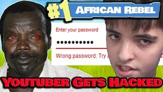 African Rebel Kony HACKS Youtuber VIBEZ On Fortnite & Takes His Verified Channel!