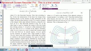 IEEE 2017-2018 IMAGE PROCESSING WEIGHTED LEVEL SET EVOLUTION BASED ON LOCAL EDGE