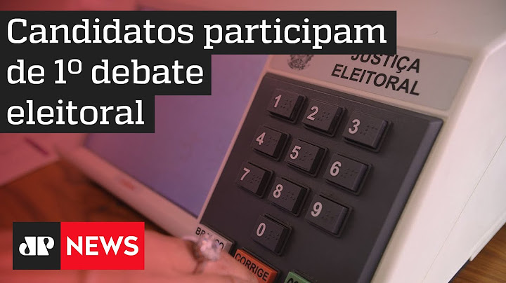 Candidatos à prefeitura de SP se enfrentam em primeiro debate