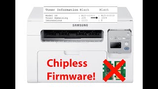 Come Installare il Chipless Firmware su Samsung SCX-3400, SCX-3400F e SCX-3400FW