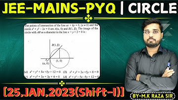 The points of intersection of the line ax + by = 0 ( a ne b) and the circle x || Let