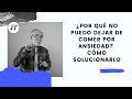 ¿Por qué no puedo dejar de comer por ansiedad?😱🍔