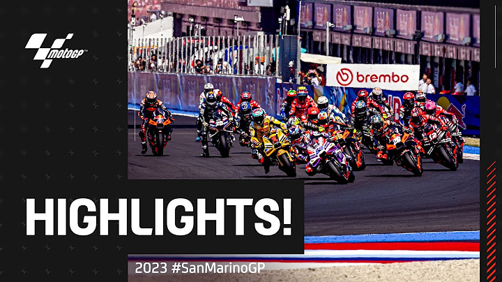 MotoGP™ Race Highlights 💪 | 2023 #SanMarinoGP 🇸🇲
