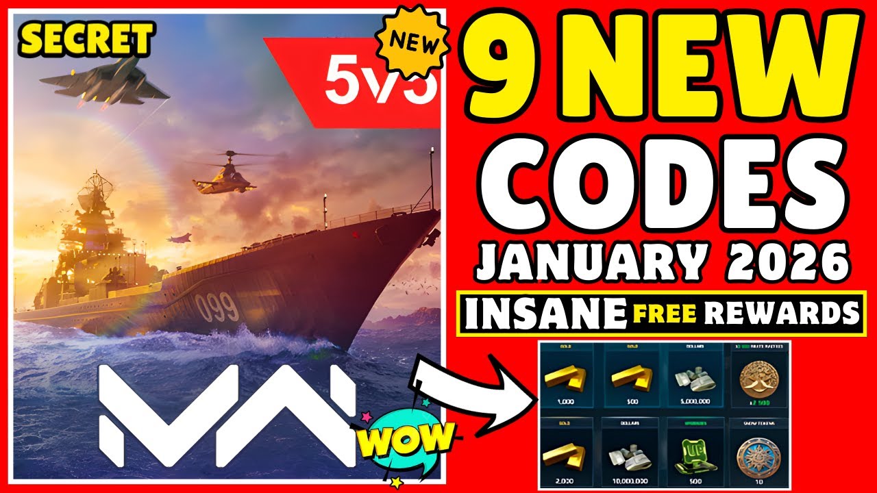 *JANUARY! MODERN WARSHIPS REDEEM CODES IN 2026 - CODE MODERN WARSHIPS ...