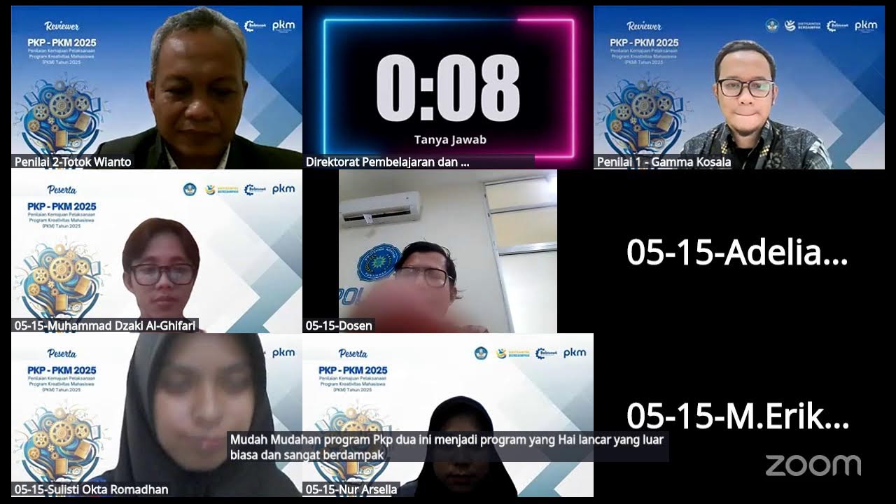Room 5 | PKP PKM 2025 | 24 Oktober 2025