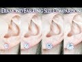 Earring Diamond Size Comparison 1 Carat On The Ear Vs 25 To 4 Ct 33 4 5 66 75 8 9 1 2 Earring Diamond Size Comparison 1 Carat On The Ear Vs 25 To 4 Ct 33 4 5 66 75 8 9 1 2