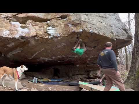 Beta Video for climb Honeychild v11, Dayton pocket