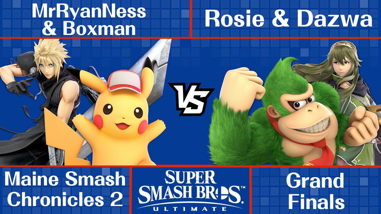 Ultimate Doubles - Boxman & MrRyanNess vs. Rosie & Dazwa - Maine Smash Chronicles 2