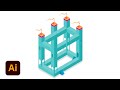 Making Monument Valley Castle [One] Art | Illustrator Tutorial