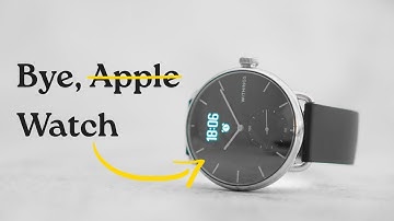 This replaced my Apple Watch - Withings ScanWatch