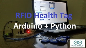 RFID Health Tag - Arduino and Python
