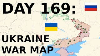 Day 169: Ukraine War Map