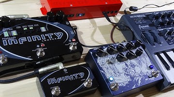 Walrus Audio DESCENT reverb with Arturia Microbrute analog synth