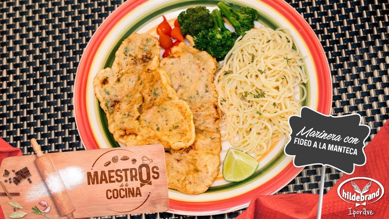 Maestros de la Cocina - Bruno Brusquetti - Marinera con Fideo a la Manteca