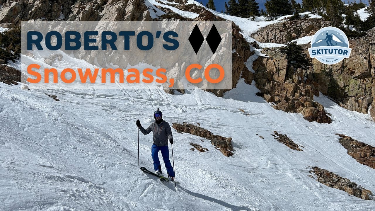 The Steepest at Snowmass - Let's Ski Roberto's!
