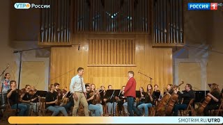 &quot;Conga del Fuego&quot; оркестр Collegium Musicum и барабанное шоу Moscow HooK (Potapoff Show)