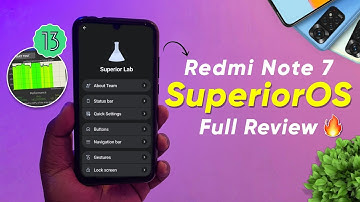 Redmi Note 7 | SuperiorOS 13 Full Review | Android 13 | Improved Performance?