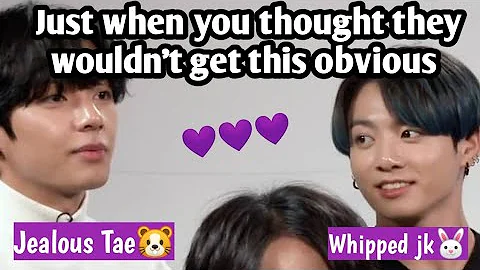 Just when you thought Taekook wouldn't get this obvious - Taekook tension jealous analysis