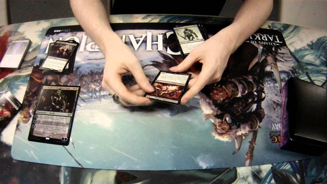 Commander 2014 Sworn to Darkness Black Deck Unboxing / Review YouTube