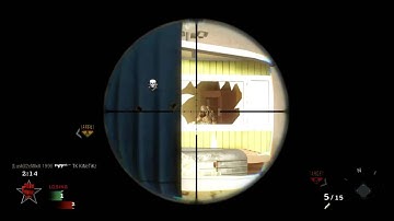 Black Ops | Collateral No Scope Across Map Hitmarker?! (SnD)