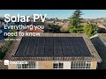 Solar panel pv installation including battery storage with allen hart