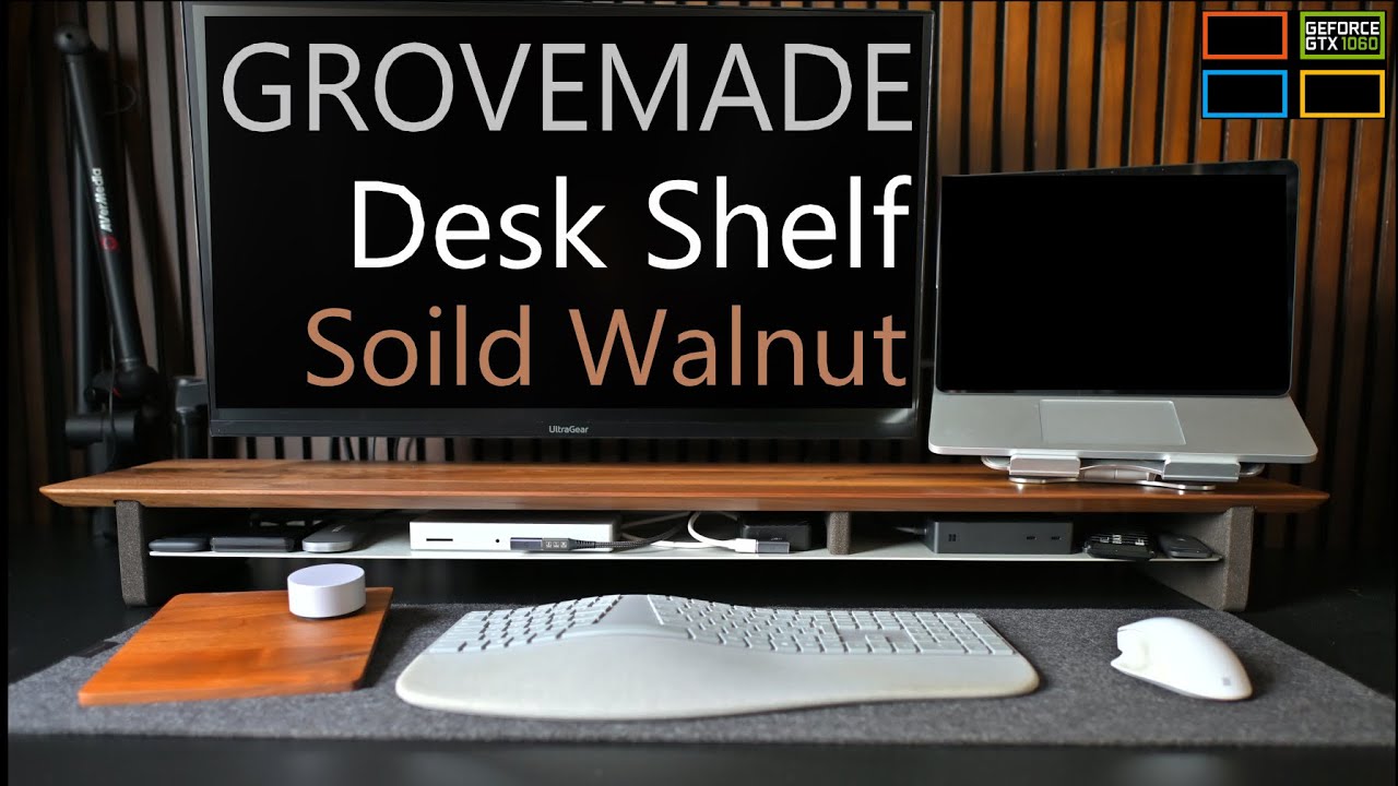 Eng sub】Grovemade deskshelf soild walnut を購入して色々調べてみ
