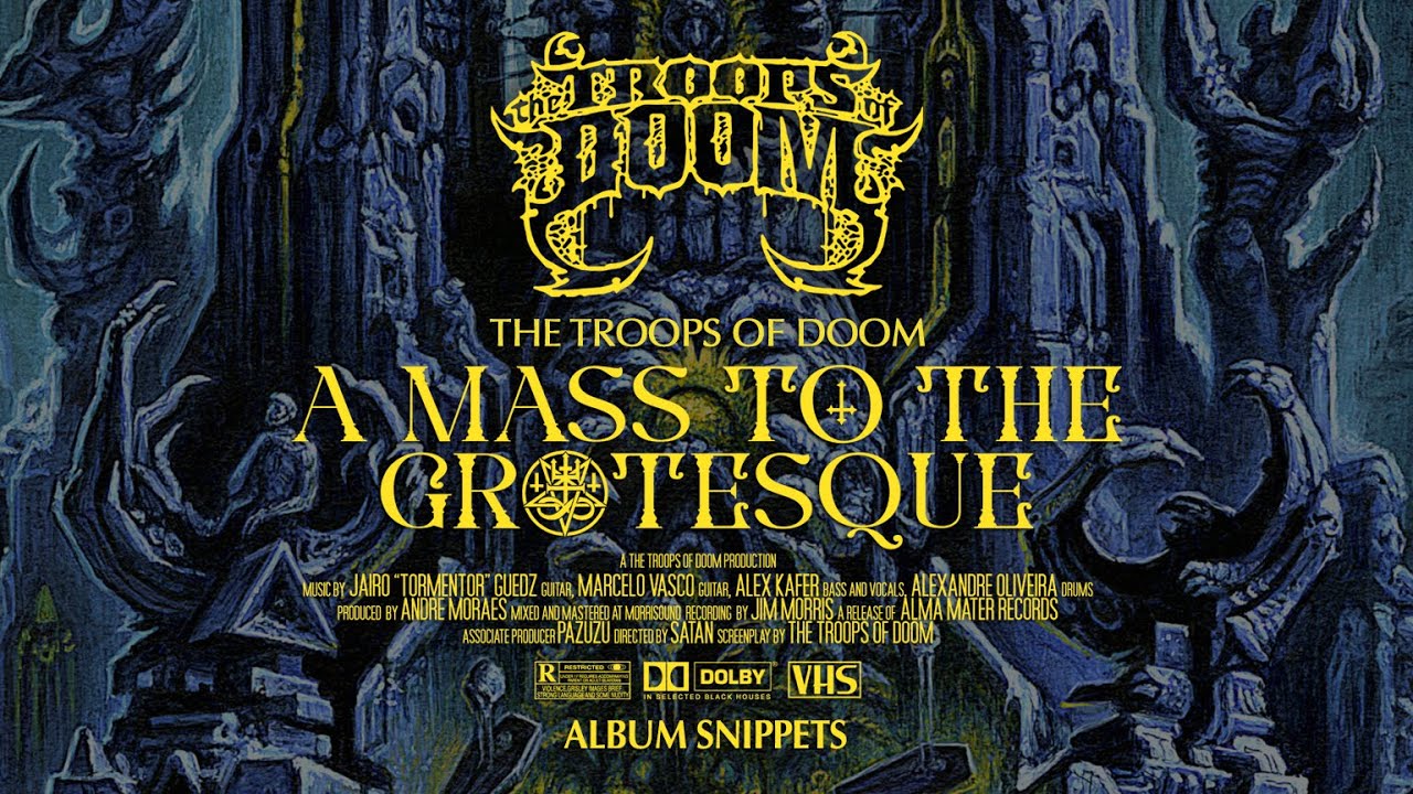 THE TROOPS OF DOOM - A Mass To The Grotesque (Album Snippets) - YouTube