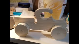 Scroll Saw- wooden toy truck
