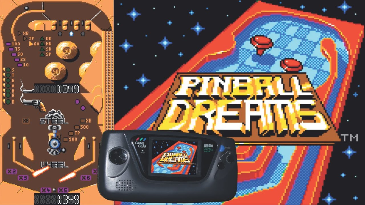 Pinball Dreams Game Gear C&M Plays YouTube