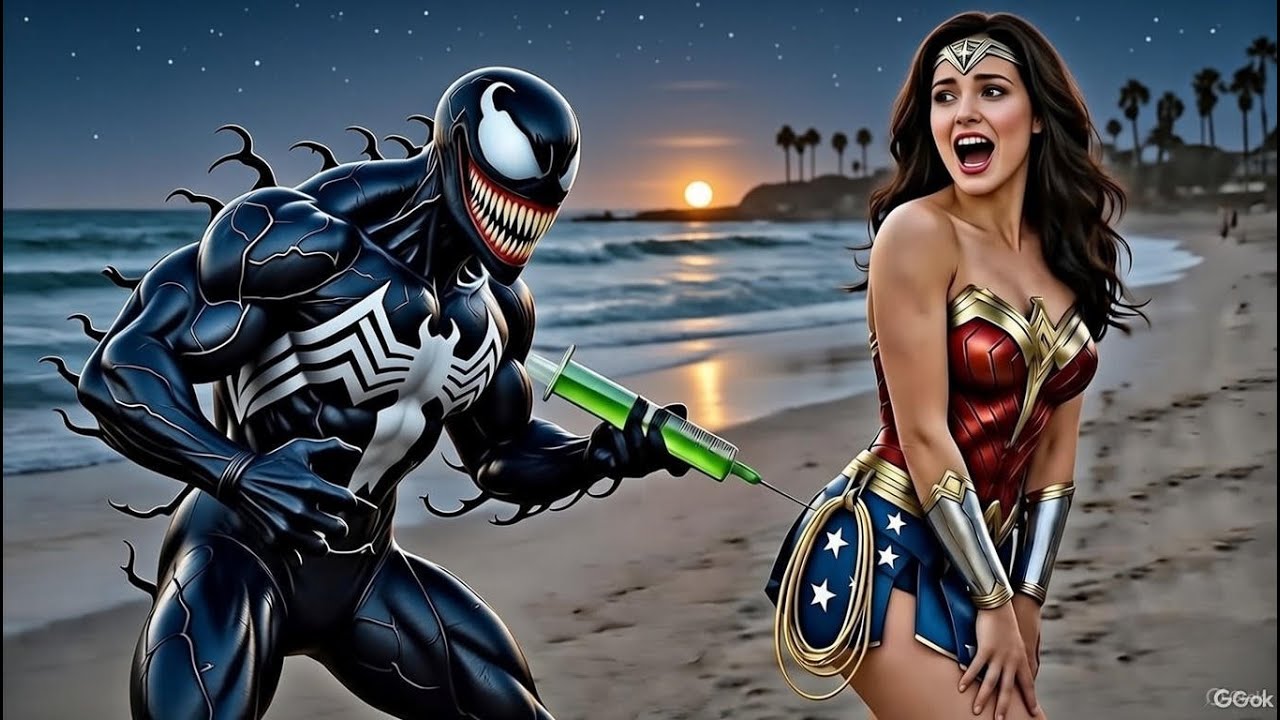 Unexpected Team Up 💔 A Cinematic Battle Against Joker and Venom  Full AI Motion Story