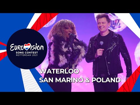 Senhit and Rafa? performs Waterloo together - San Marino ?? Poland ??  - Eurovision 2021